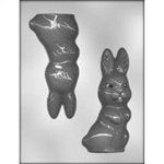 6" 3D Rabbit Easter Bunny Mold (90-2313)