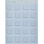 1-1/4" Initial P Mint Mold (90-14216)