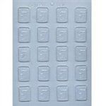 1-1/4" Initial T Mint Mold (90-14220)