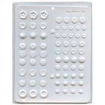 Assorted Buttons Hard Candy Mold (8H-13709)