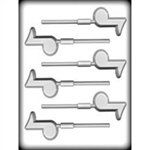 2" Music Note Sucker Hard Candy Mold (8H-13936)