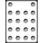 1" Rose Hard Candy Mold (8H-13036)