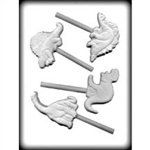 Dinosaur Sucker Hard Candy Mold (8H-11141)