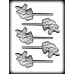 2-1/2" Unicorn Sucker Hard Candy Mold (8H-11192)