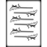 Alligator Sucker Hard Candy Mold (8H-12827)