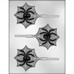 Spider On Web Sucker Hard Candy Mold (8H-3207)
