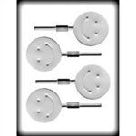 Smiley Faces Sucker Hard Candy Mold (8H-9822)