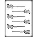 1-5/8" Ballet Shoes Sucker Hard Candy Mold (8H-13937)