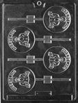 Wrestler Lolly Pop Mold - Lps029