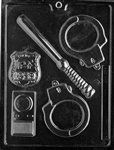 Policeman Set Mold - Lpj078