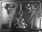Pirate Skull Lolly Mold - Lpk126