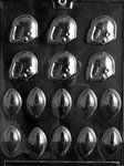 Bite Size Footballs & Helmets Mold - Lps039