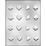 1-1/4" Card Suits Chocolate Mold (90-13414)