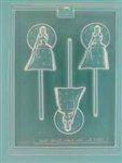 Cinderella Princess Pop Mold - Eca1109