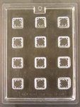 4-Leaf Clover Squares Mold - Ecao629
