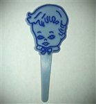 Baby Boy Blue Cupcake Picks - 6 Pack