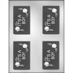 3-5/8" Baby Boy Card Mold (90-11578)