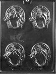 Horseshoe With Horse Mold - Lpa131
