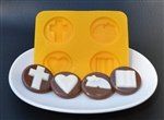 Religious Assortment Flexible Mold - Cm145