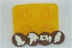 Wedding Assortment #3 Flexible Mold - Cm153