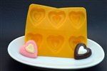 Stacked Heart Assortment Flexible Mold - Cm171