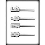 5-6-7-8 Sucker Hard Candy Mold (8H-14288)