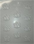 Candy Cane With Bow Mold (90-4012)
