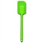 10-1/2" Kiwi Color Silicone Spatula