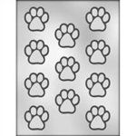 1-1/2" Paw Print Mold (90-11275)