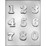 1-3/4" Numbers 0 - 9 Mold (90-14243)