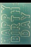 Happy Birthday Letters Mold - Ecao1519