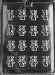 Bite Size Teddy Mold - Lpa026