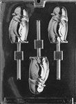 Penguin With Scarf Lolly Mold - Lpa051