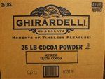 Ghirardelli Sunrise Cocoa Powder - 25 Pounds