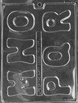 Letters M-N-O-P-Q-R Mold - Lpl006