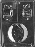 3D Demi-Tasse Cup And Saucer Mold - Lpd072
