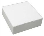 One Pound White Square Candy Box - 5 Pack