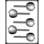 2" Apple Sucker Hard Candy Mold (8H-13341)