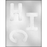 4" Letters G-H-I Mold (90-14252)