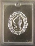 Large Cameo Plaque Mold - Ecao381