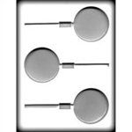 2-1/2" Round Sucker Hard Candy Mold (8H-5208)