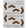 Mustache Sucker Hard Candy Mold (8H-12666)