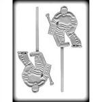 Hockey Goalie Sucker Hard Candy Mold (8H-6236)