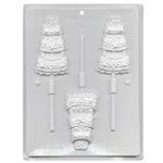 Wedding Cake Hard Candy Mold (8H-15529)