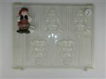 Cute Pirate With Mask Mold - H023