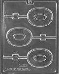 Number 0 Lollipop Mold - Lpl053