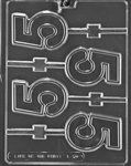 Number 5 Lollipop Mold -Lpl050