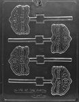 "Sweet 16" On Tiara Lollipop Mold - Lpl045
