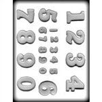 3/4" & 1 5/8" Numbers Hc Mold (8H-14237)