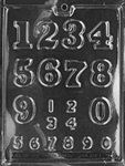 Large & Small Numbers Mold - Lpl009